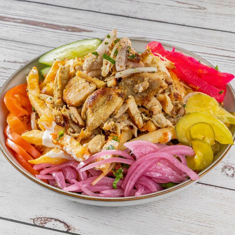 Chicken Shawarma Fries