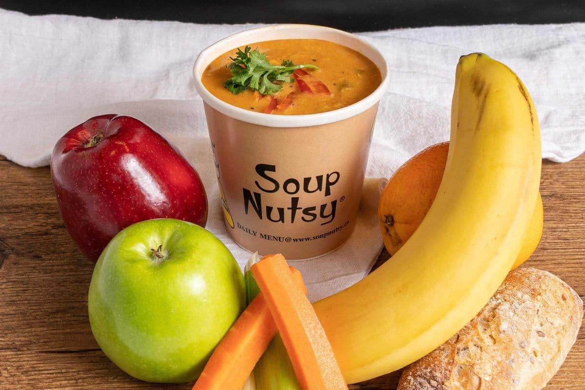 Jamaican Crab Bisque Soup Meal