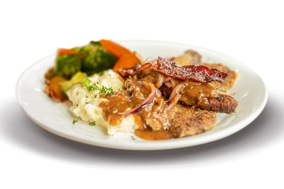 Grilled Liver & Onions (Lighter Portion)