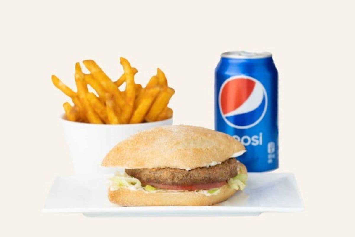 Vegetable Burger Combo
