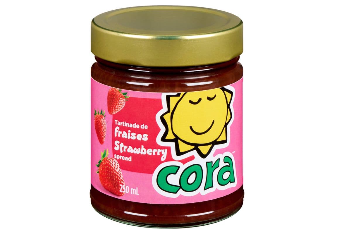 Tartinade aux fraises Cora (250 ml)