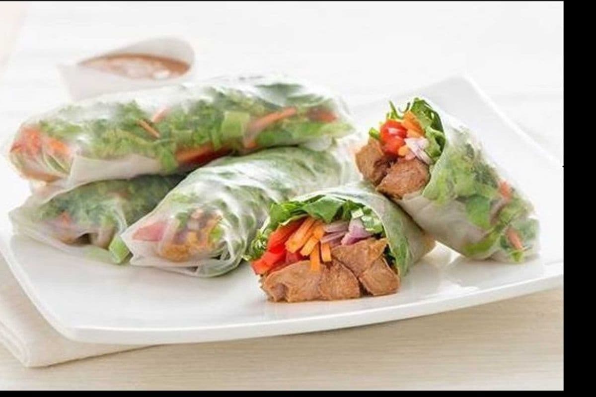 Rouleaux de printemps au poulet / Chicken Spring Rolls