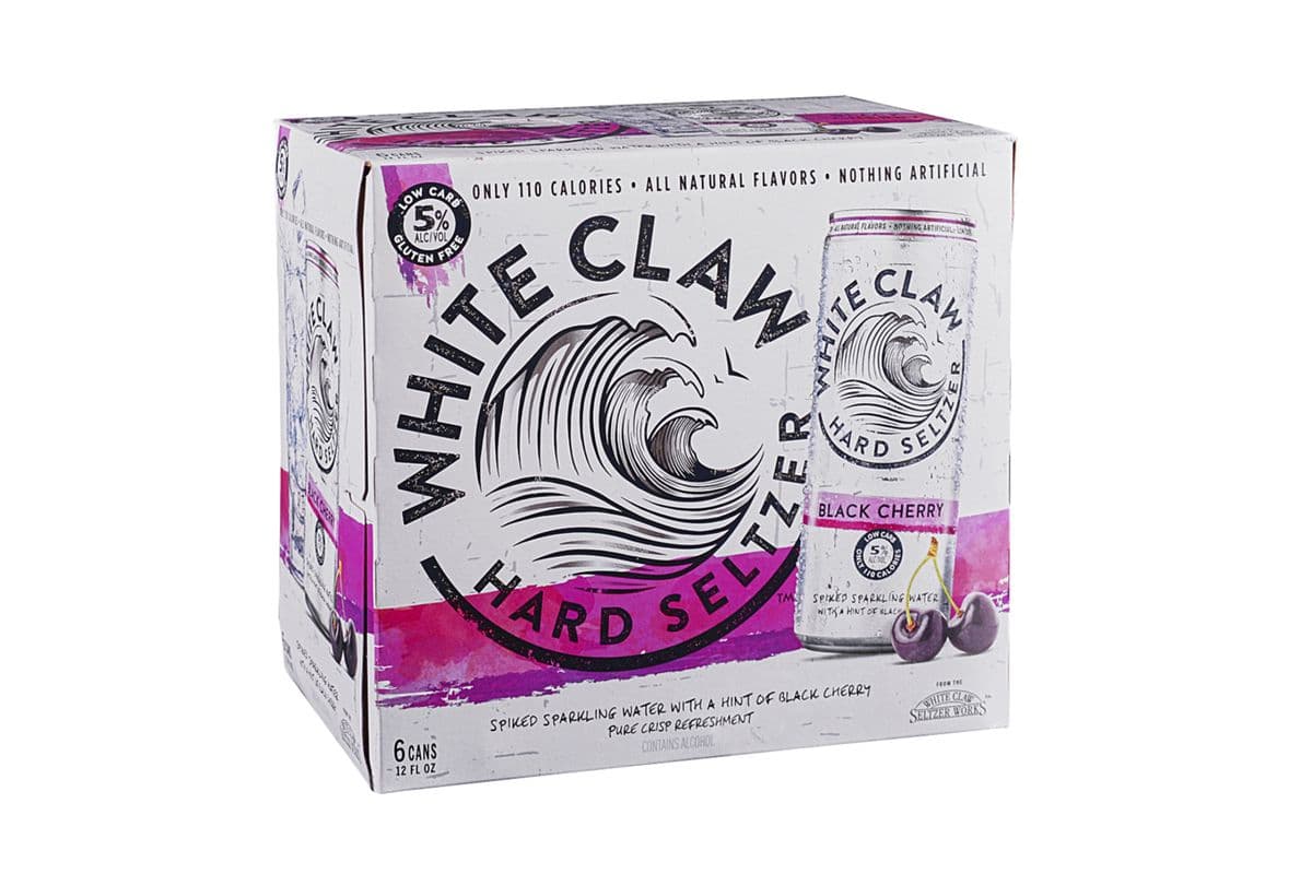 White Claw Seltzer Black Cherry (6 Cans) (6 x 355ML)
