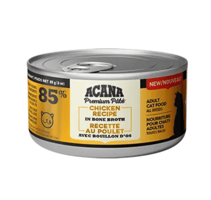Acana Wet Cat Food - Chicken Recipe in Bone Broth Canned (3 oz)