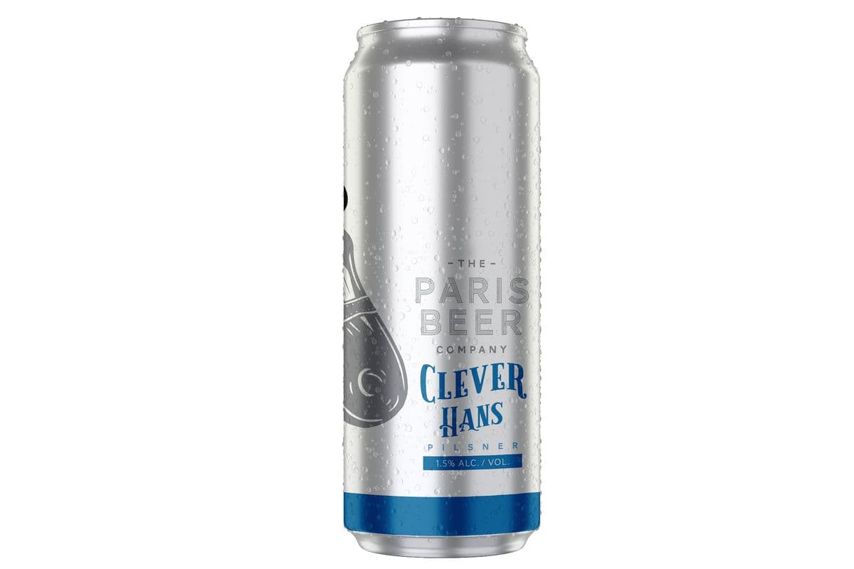 Clever Hans Low Alcohol Pilsner (1 x 473 ml Can)