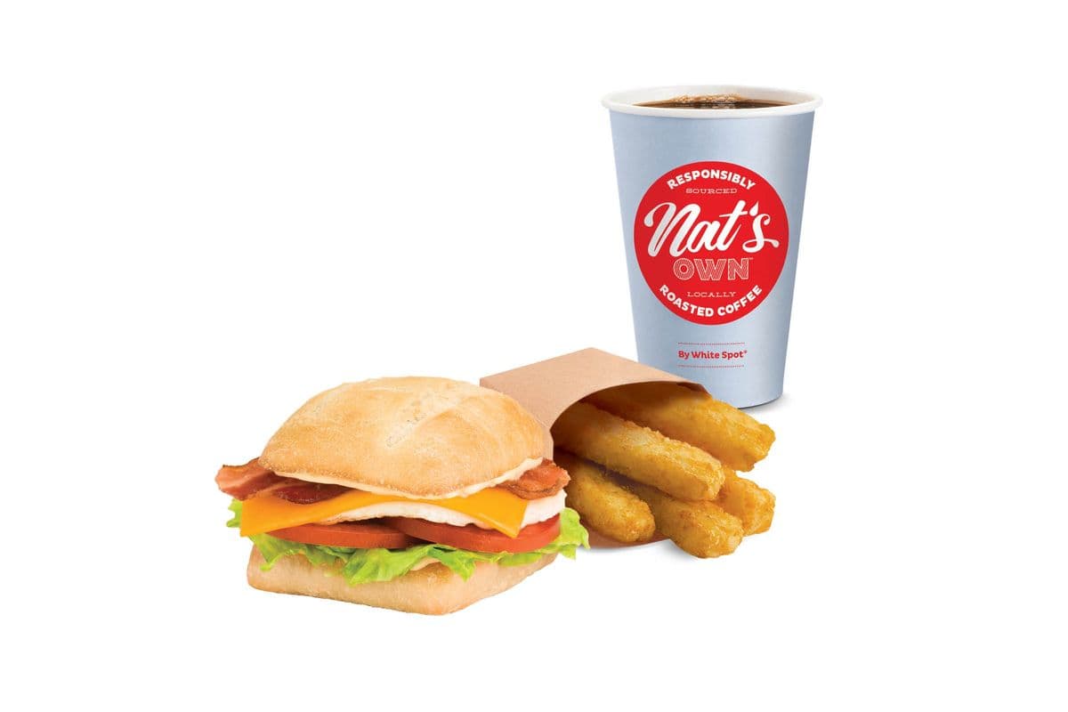 Egg B.L.T. Ciabatta Combo