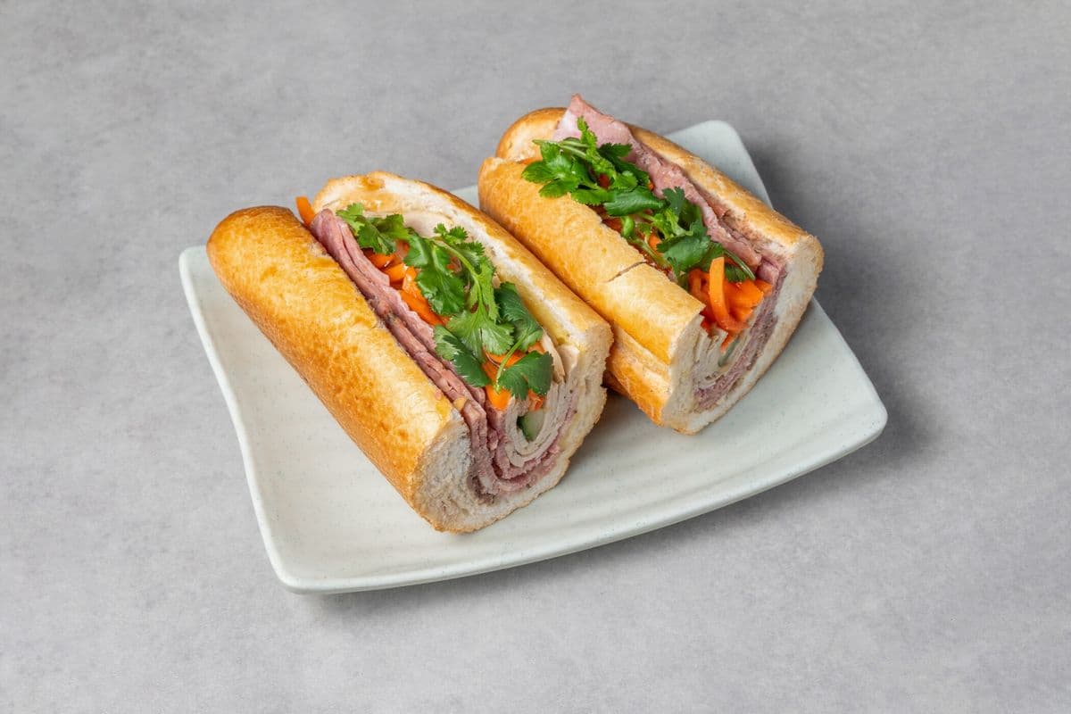 Sandwich au jambon vietnamien / Vietnamese Ham Sandwich