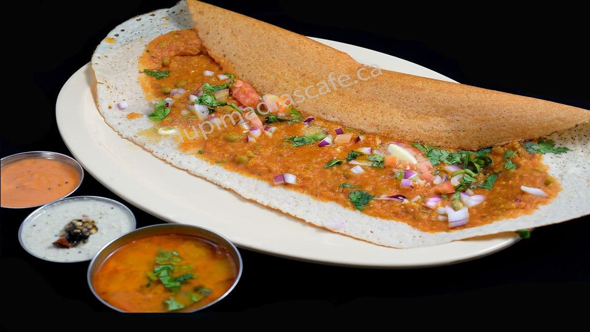 Pav Bhaji Dosa (Mumbai Style)