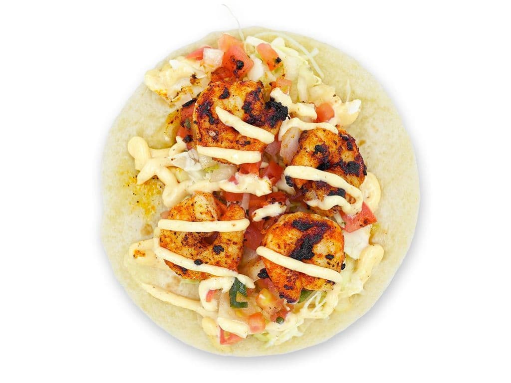 ^Cajun Shrimp Taco