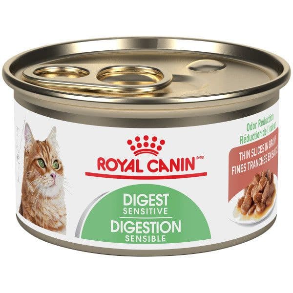Royal Canin Wet Cat Food - Nutrition Digestive Sensitive Thin Slices in Gravy Canned (3 oz)