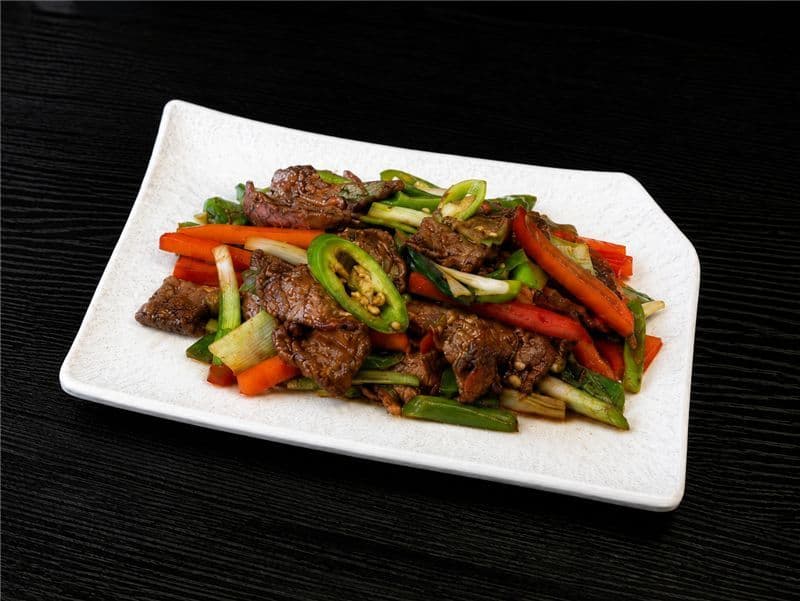 Deluxe M11 Sautéed Beef (Extra Spicy) Combo M11 小炒生牛肉(特辣) 豪華套餐
