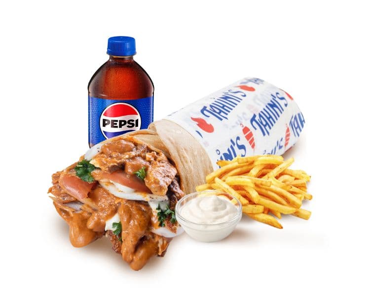 005: Butter Chicken Shawarma Meal