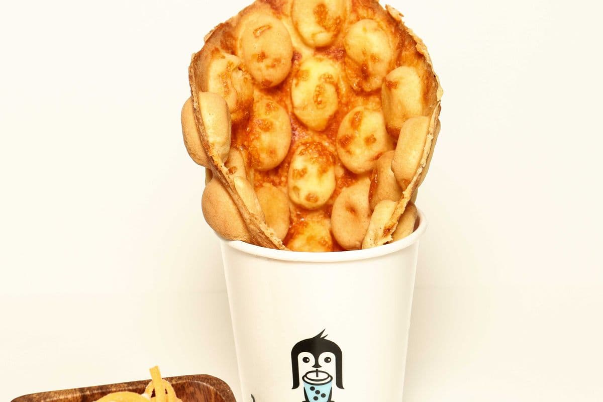 Cheese Egg Waffle