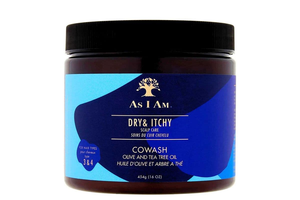 As I Am Dry and Itchy Scalp Care Olive and Tea Tree Oil Co-Wash (16oz)