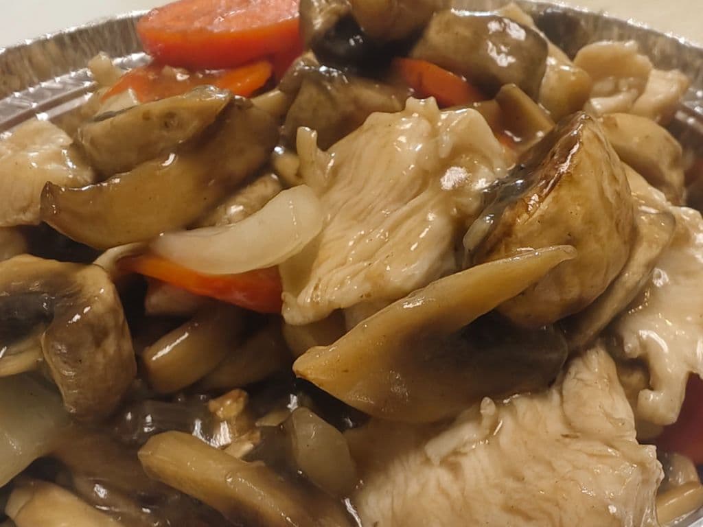 Sliced Chicken W/ Mushrooms - OO
