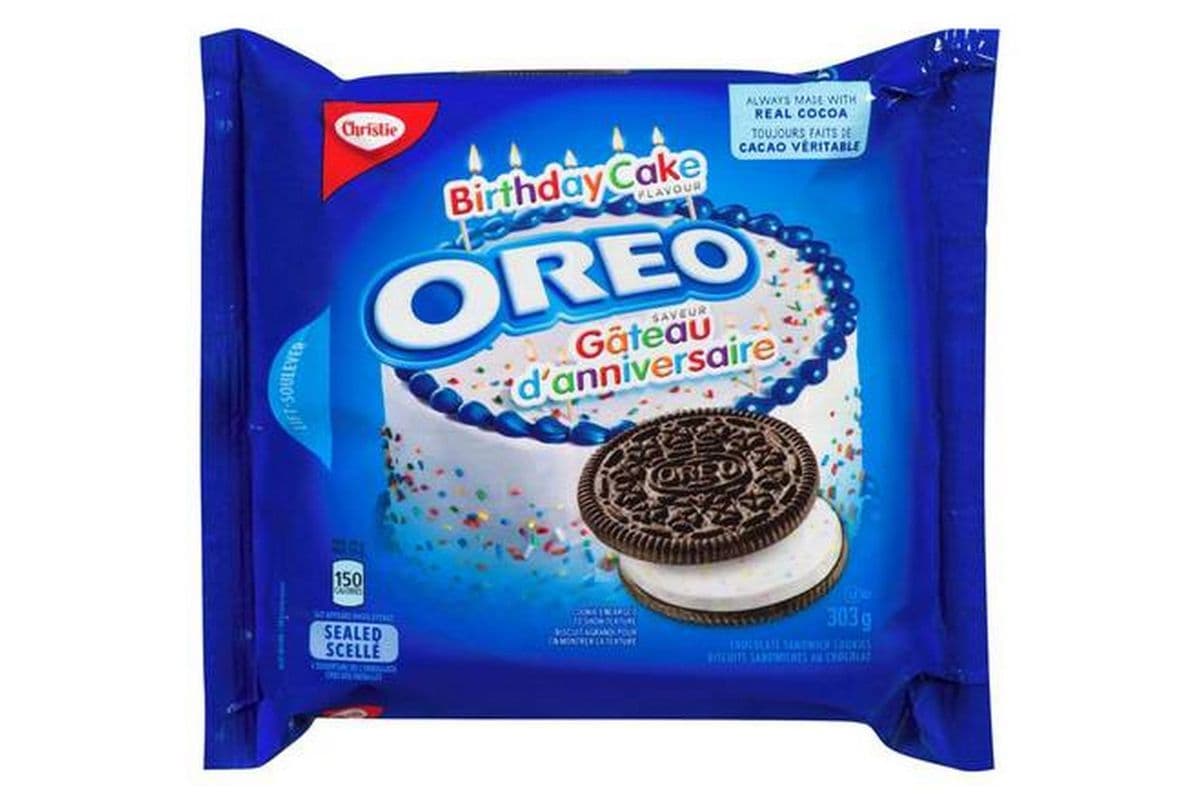 Oreo Birthday Cake Sandwich Cookie (261 g)