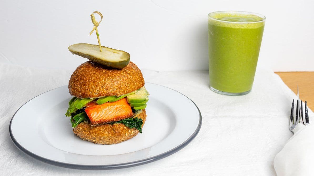 Salmon Burger