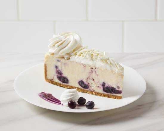 Blueberries and Cream Cheesecake