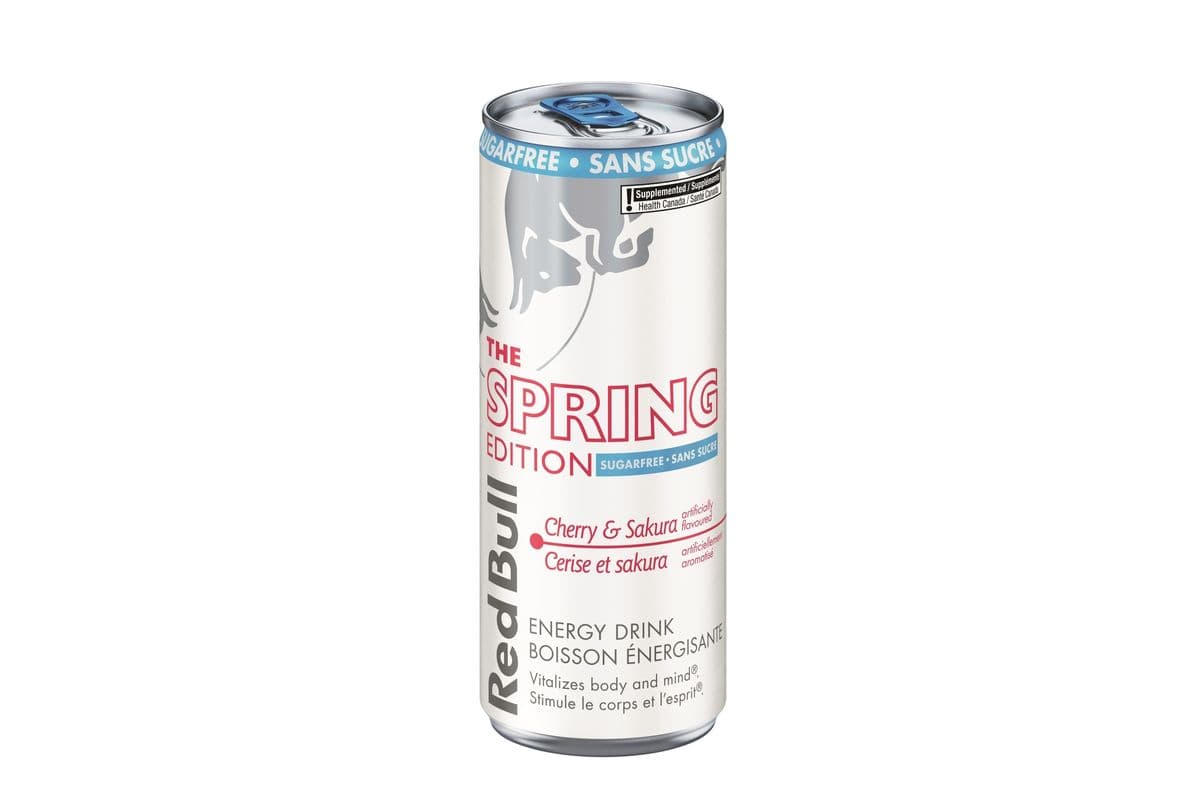 Red Bull Sugar Free Cherry & Sakura Spring Edition (250 ml) 8303031