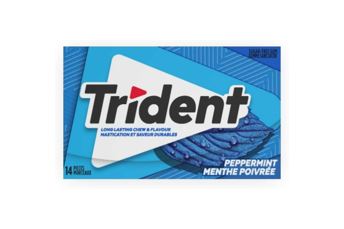 Peppermint. (Trident) (14 pcs)