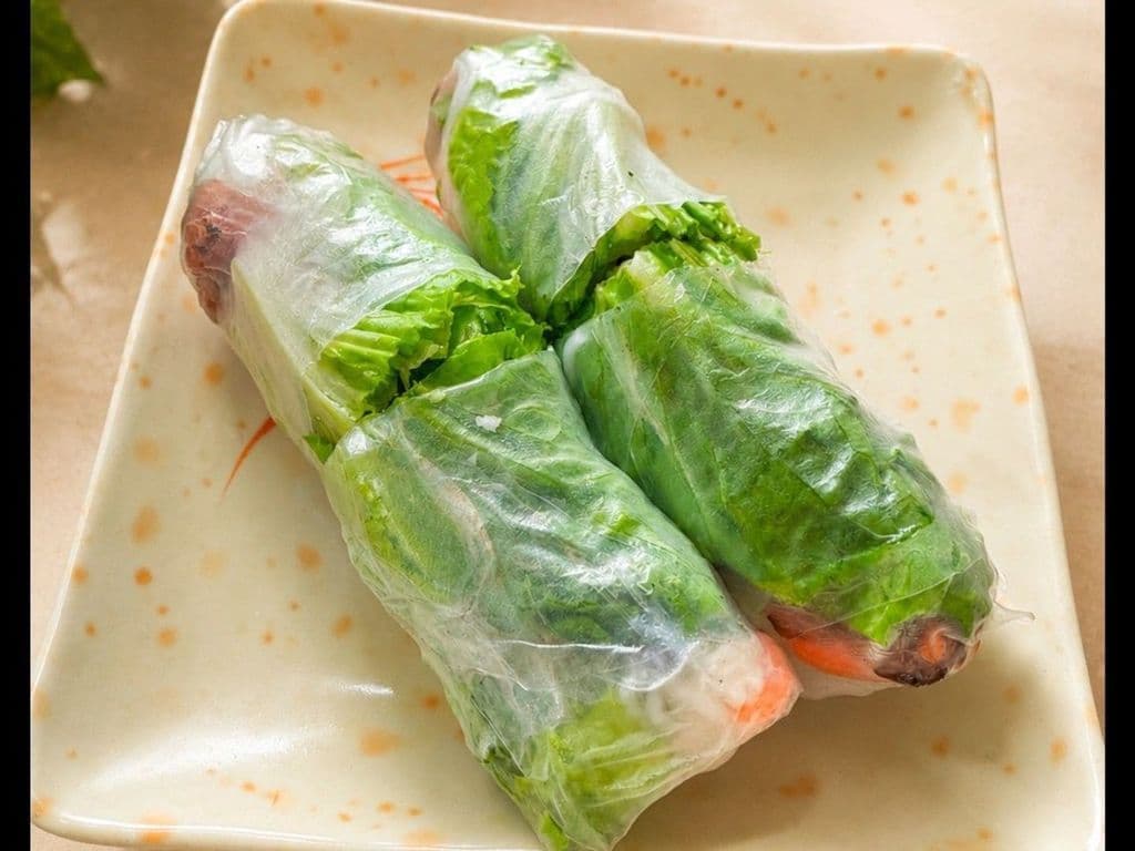 23. Grilled Chicken Fresh Rolls