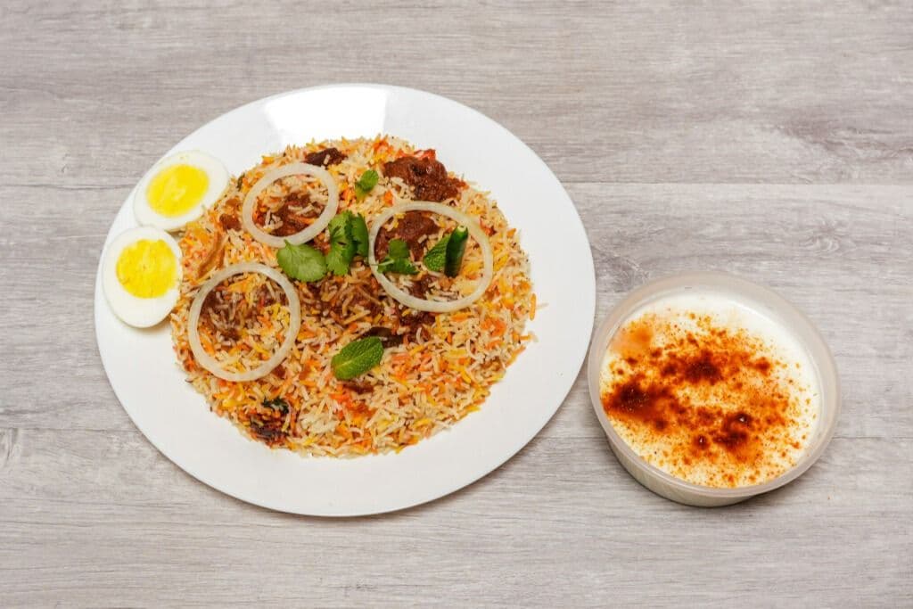 Spicy Beef Biriyani