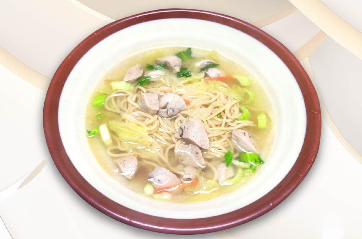 Pork Ball Noodle Soup / 貢丸麵