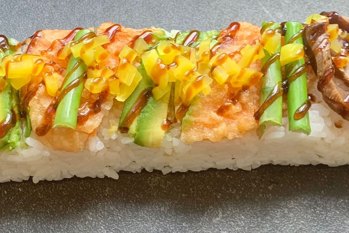 Veg Pressed Sushi