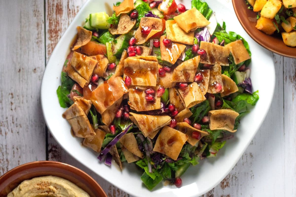 Chicken Fattoush Salad