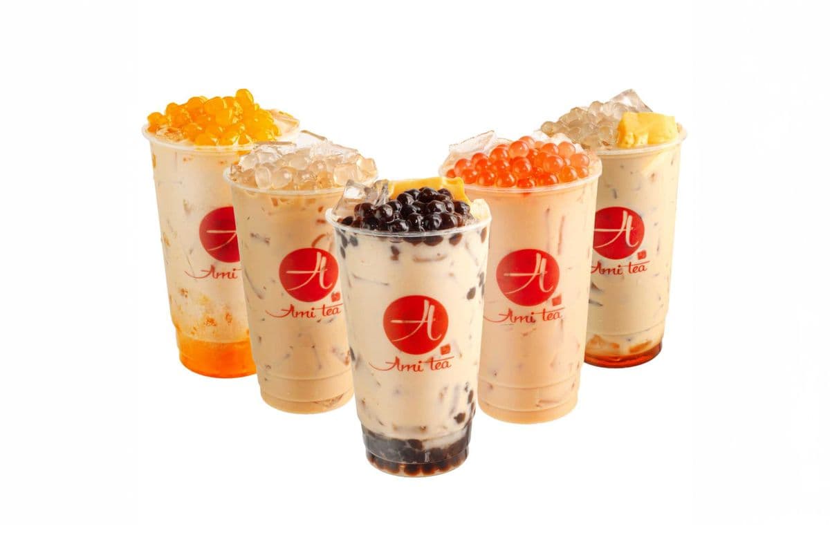 Ami Milk Tea Combo X5 Family Size (5 Drinks)
