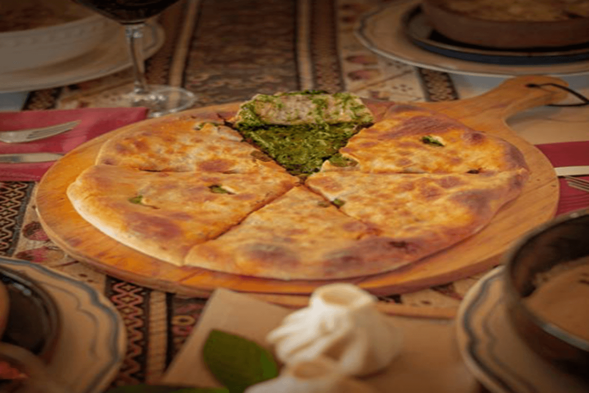 Cheese and Spinach Khachapuri
