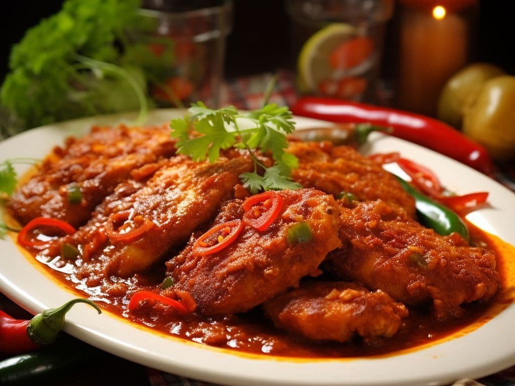Chilli Fish / Poisson Au Piment