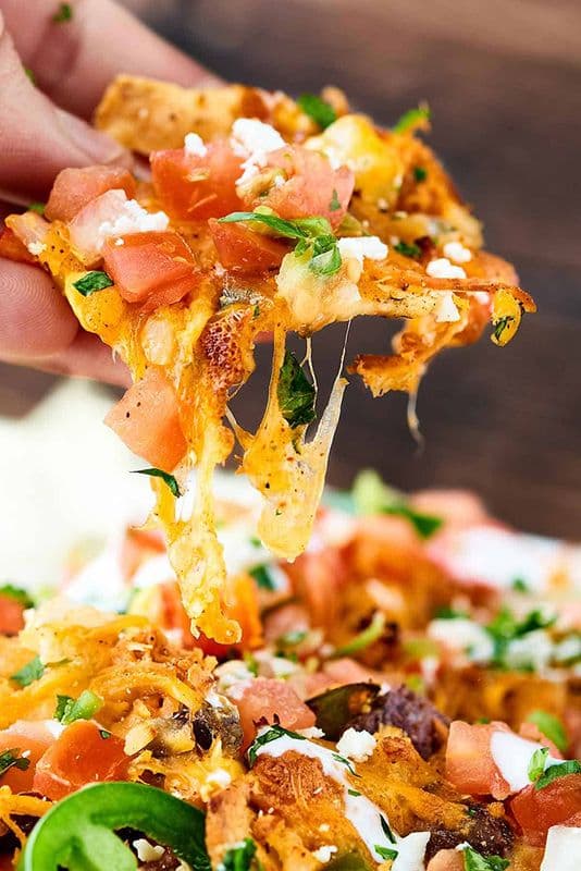 Butter Chicken Naan Nachos- OO