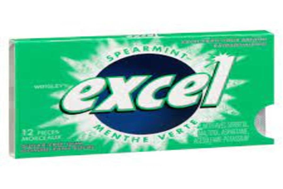 Excel Chewable Tablets Spearmint (12 pcs)