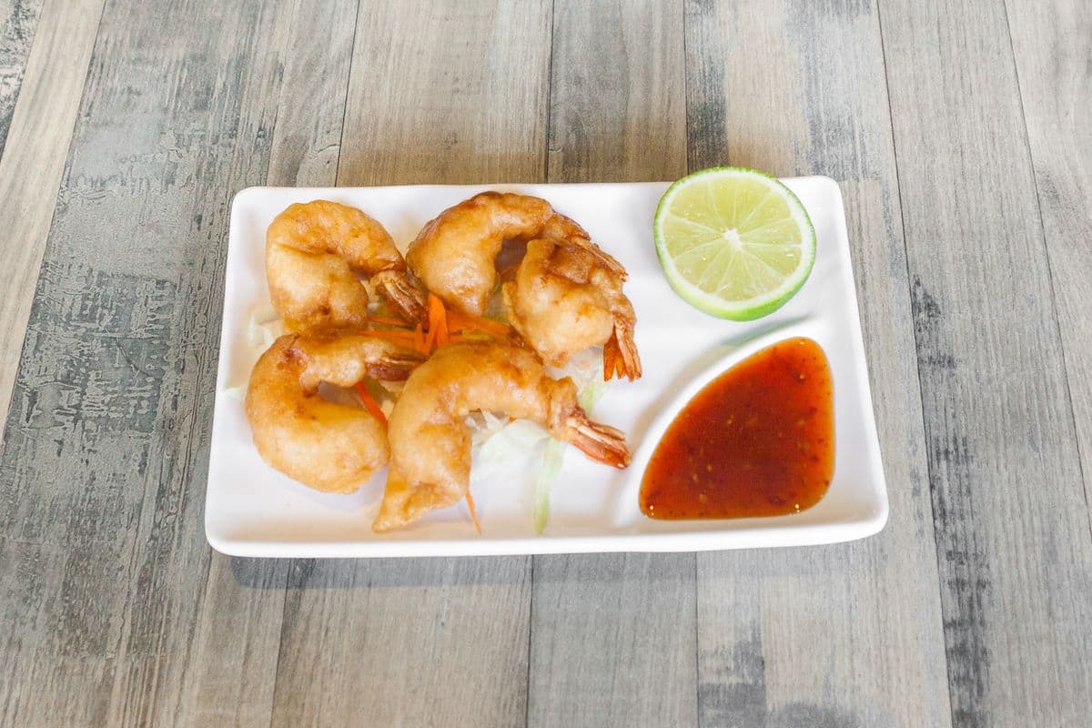 Deep-Fried Prawns