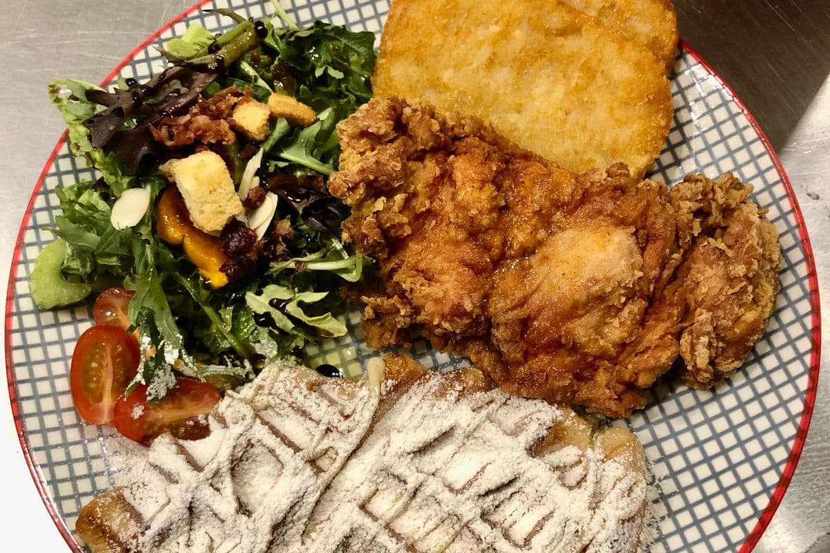 Croffle and Chicken
