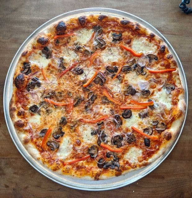 14" Vegan Veggie Deluxe Pizza