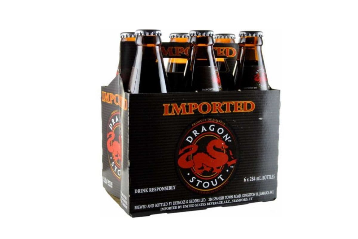 DRAGON STOUT STRONG BEER 6 BOTTLES (284ML) (1 x 284ML)