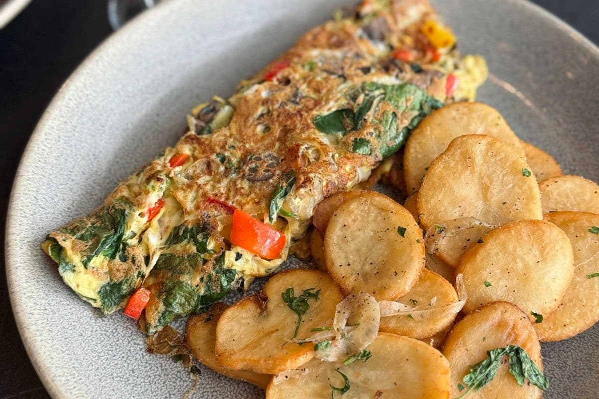 OMELETTE VÉGÉ - VEGGIE OMELETTE