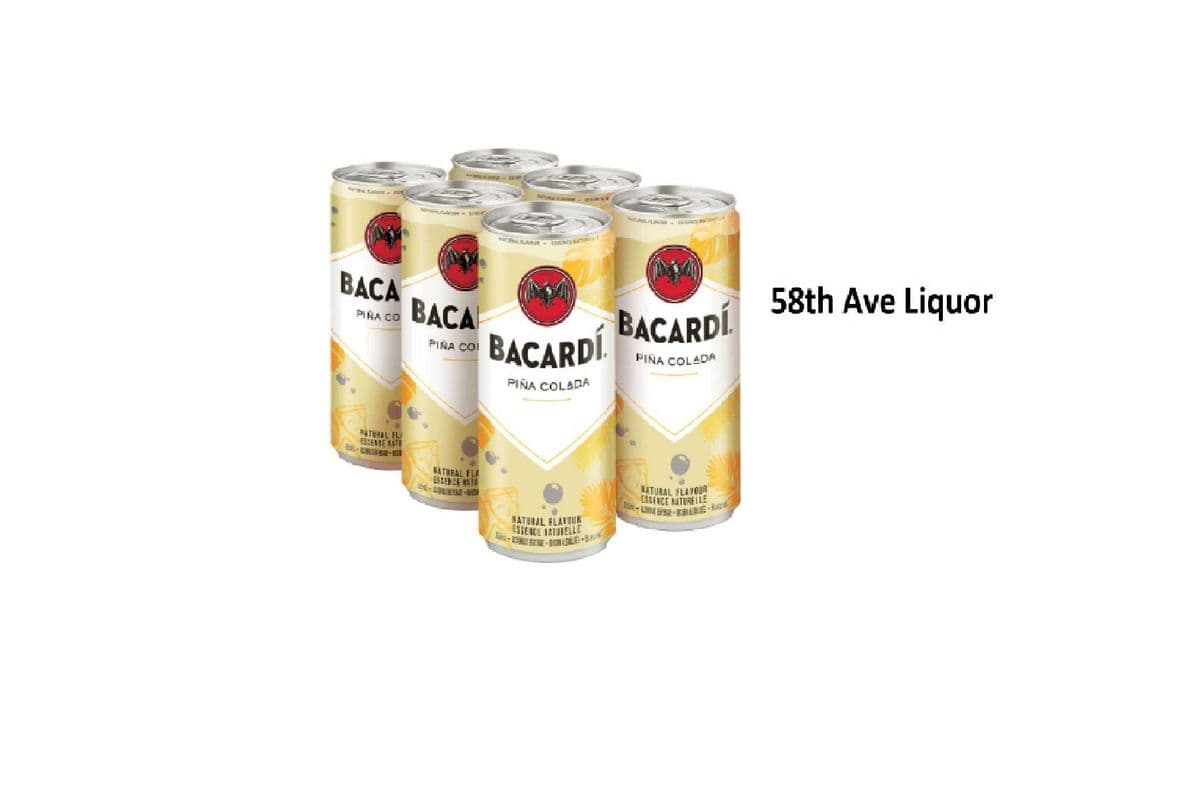 BACARDI PINA COLADA CANS (1 x 6x355ML)