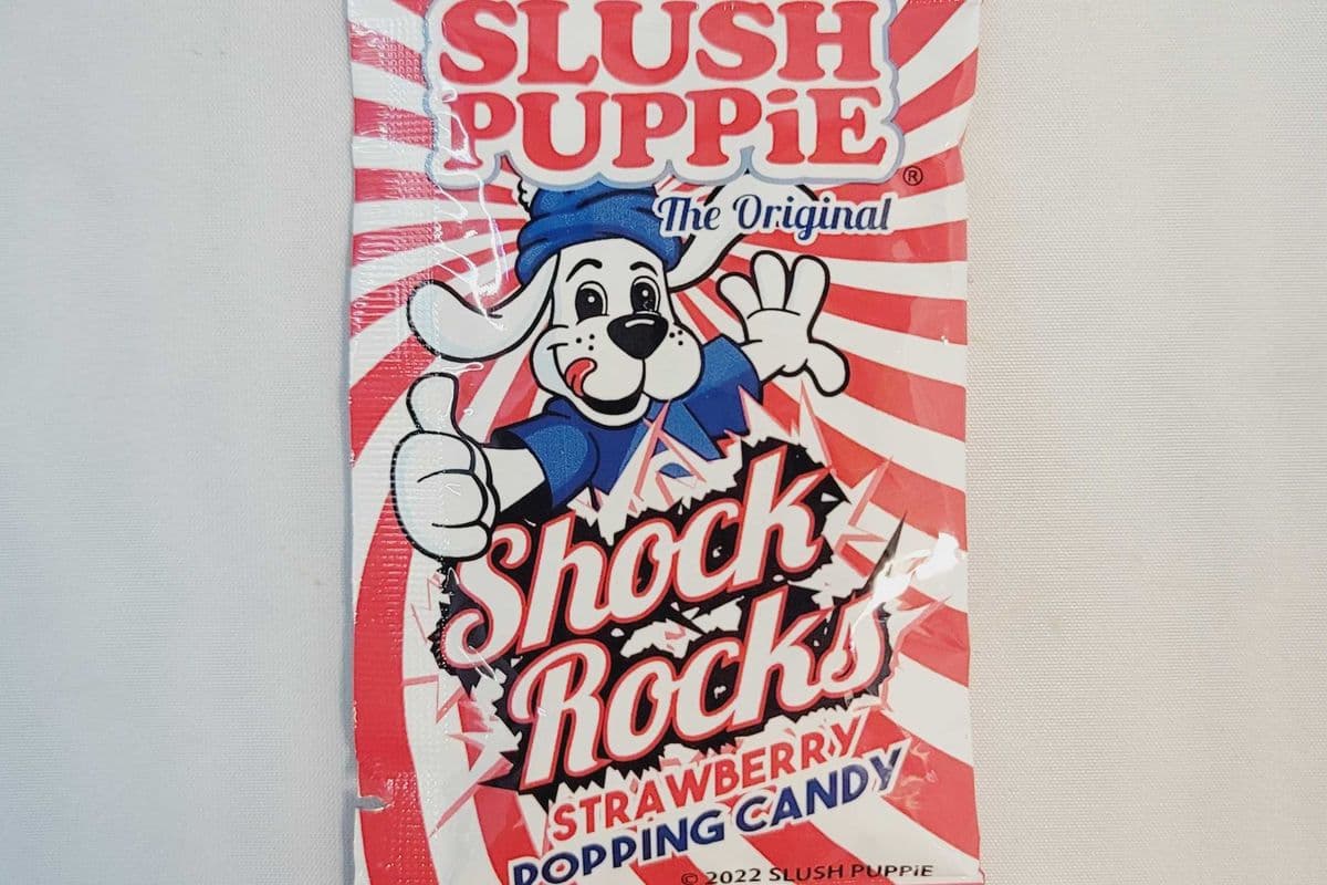 Slush Puppie Shock Rocks Strawberry (7g)
