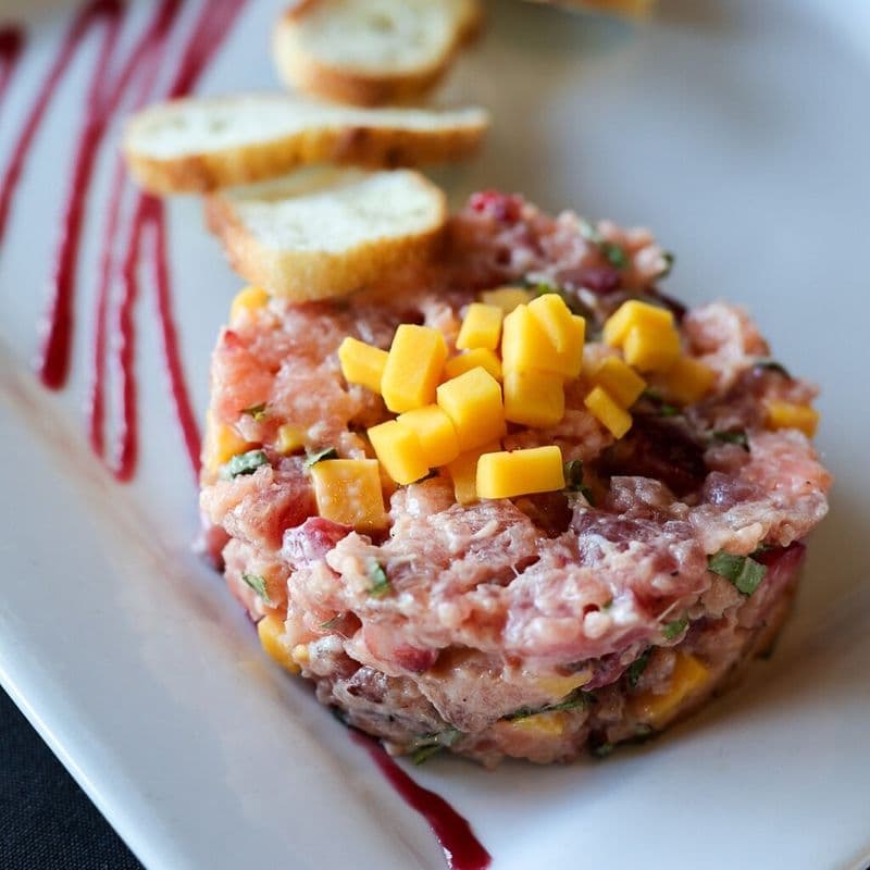 Le fusion - Thon & Saumon (Entrée)