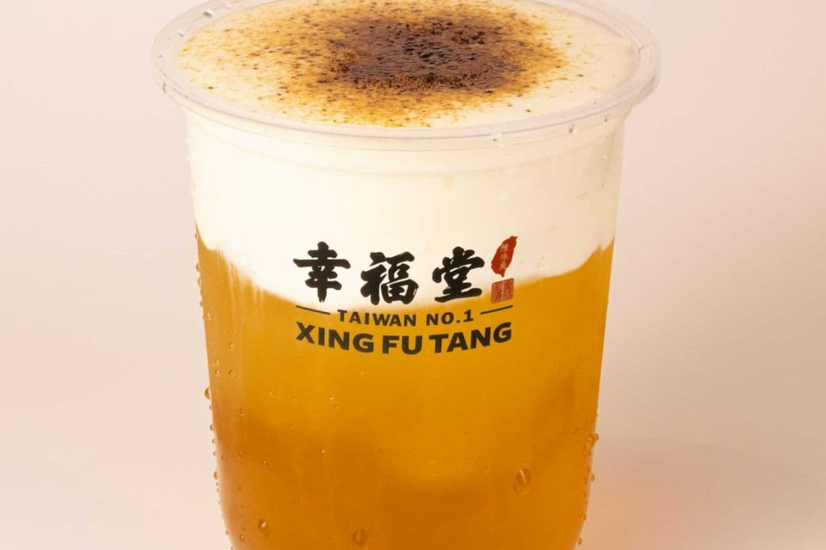 Black Tea Macchiato