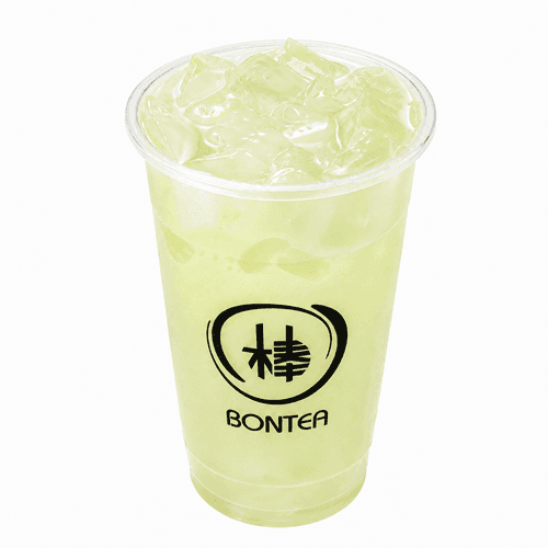 Green Tea Yakult w/Lychee / 椰果绿茶