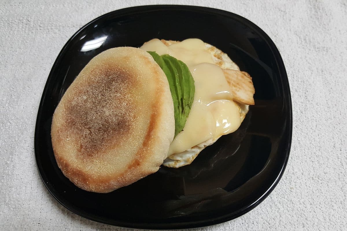 Double Chicken Cali Egg Muffin