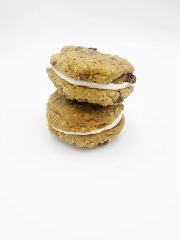 Oatmeal Raisin Cookie Sandwich
