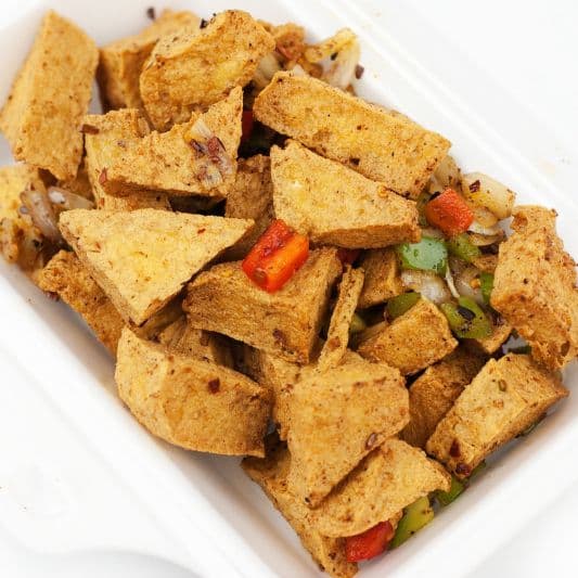 Deep Fried Tofu with Peppery Salt / 椒鹽豆腐 (例)