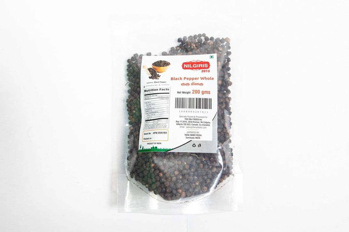 Black Pepper Whole (150 g)