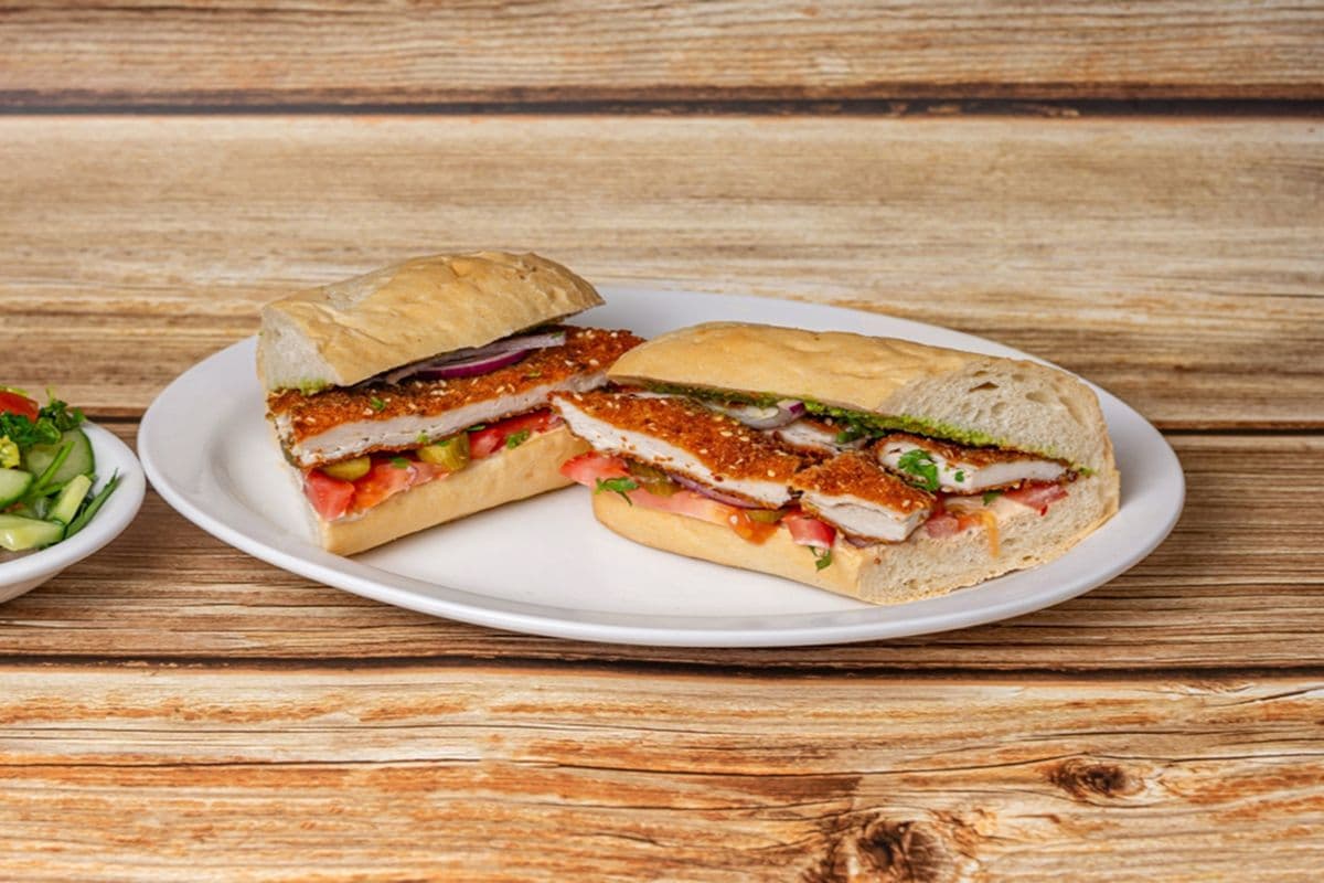 Chicken Schnitzel Sandwich