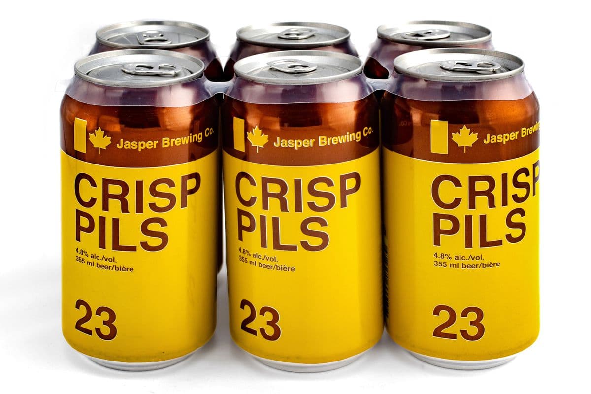 Jasper Crisp Pilsner 6 can (6 x 355 ml Canned)